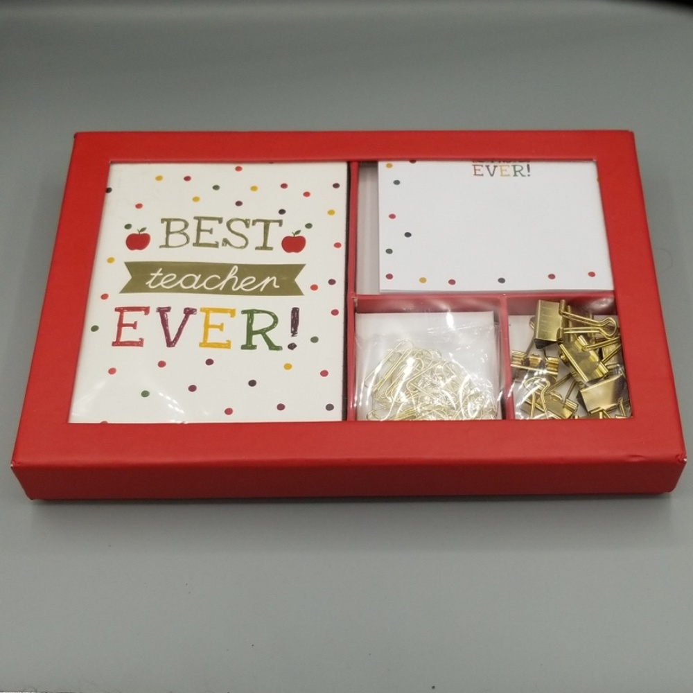 Best Teacher Ever Gift Set